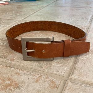Vintage 70s leather belt